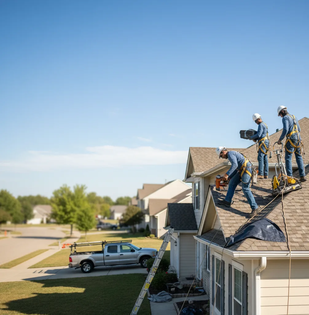 Roof Repair in Heyworth